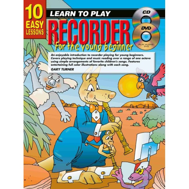 10 Easy Lessons - LTP Recorder for Young Beginners