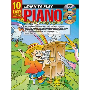 10 Easy Lessons - LTP Piano for Young Beginners : With Poster