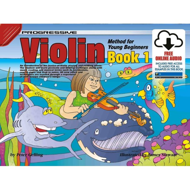 Progressive Violin Method for Young Beginners-Bk 1
