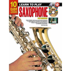 10 Easy Lessons - Learn To Play Saxophone : With Poster