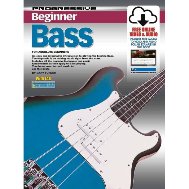 Progressive Beginner Bass : With Poster