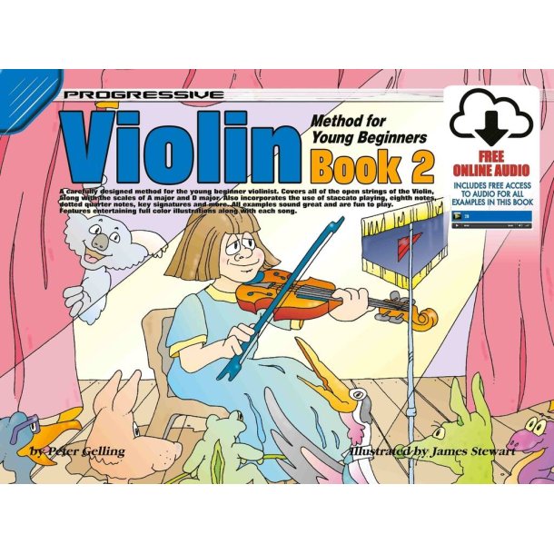 Progressive Violin Method for Young Beginners-Bk 2