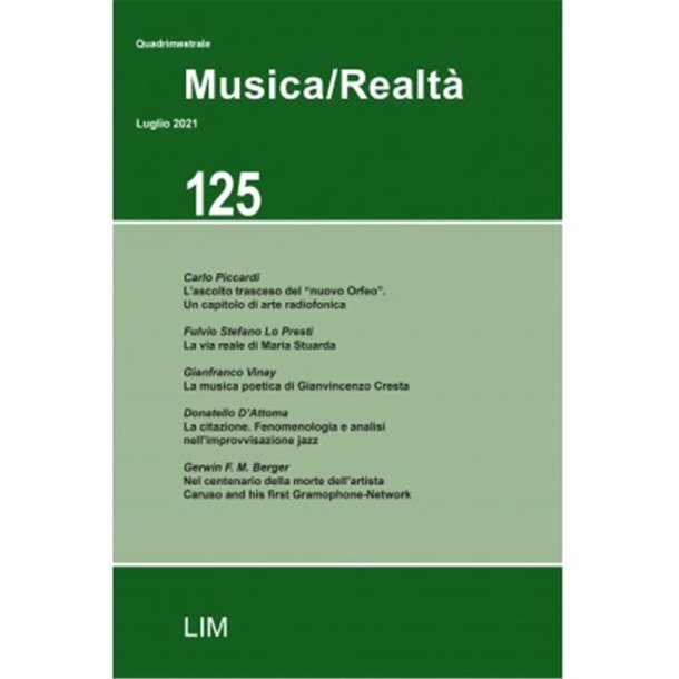 M/R XLII 125, Luglio 2021