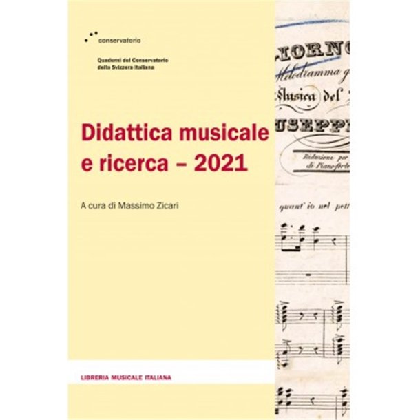 Didattica musicale e ricerca ? 2021
