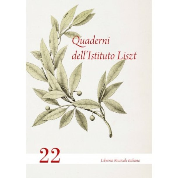 Quaderni dell'Istituto Liszt, 22