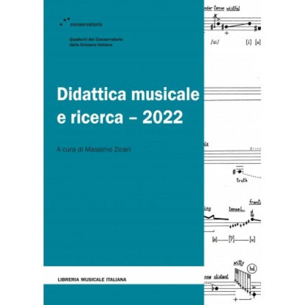 Didattica musicale e ricerca ? 2022