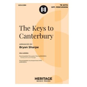The Keys to Canterbury : TB and Piano with opt. Percussion