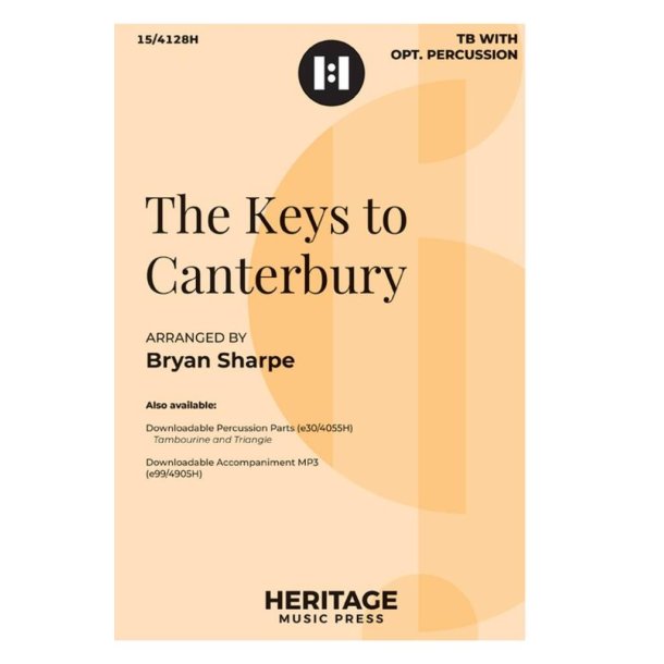 The Keys to Canterbury : TB and Piano with opt. Percussion
