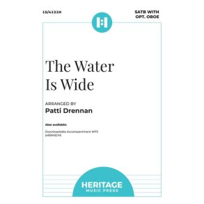 The Water Is Wide : SATB and Piano with opt. Oboe