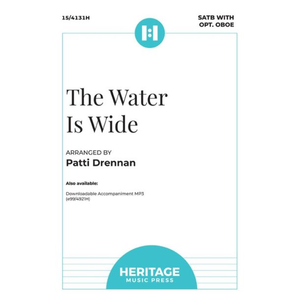 The Water Is Wide : SATB and Piano with opt. Oboe