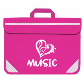 Duo Music Bag - Heart (Pink)