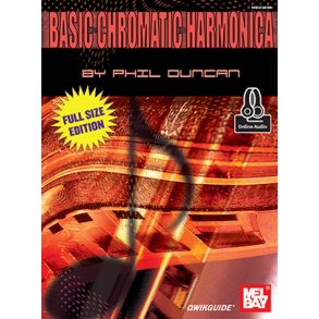 Basic Chromatic Harmonica : Full-Size Edition
