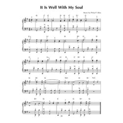 Favorite Hymns and Gospel Songs for Accordion : Complete with fingering, left-hand notation and chord symbols