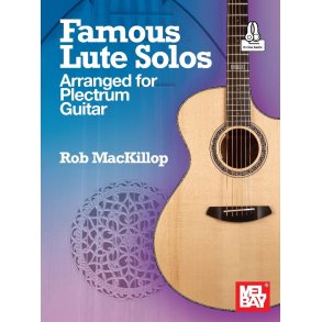 Famous Lute Solos Arranged for Plectrum Guitar