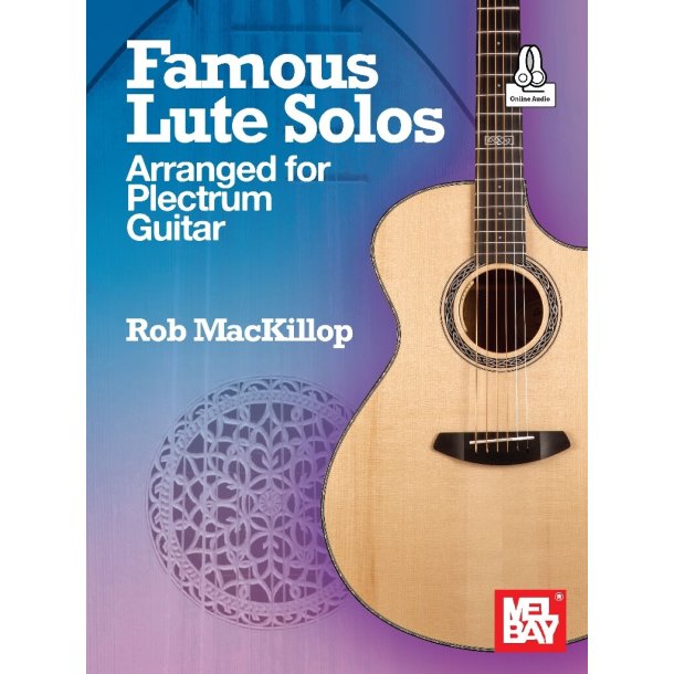 Famous Lute Solos Arranged for Plectrum Guitar