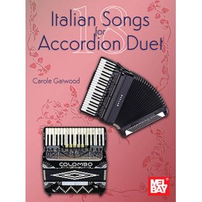 18 Italian Songs for Accordion Duet
