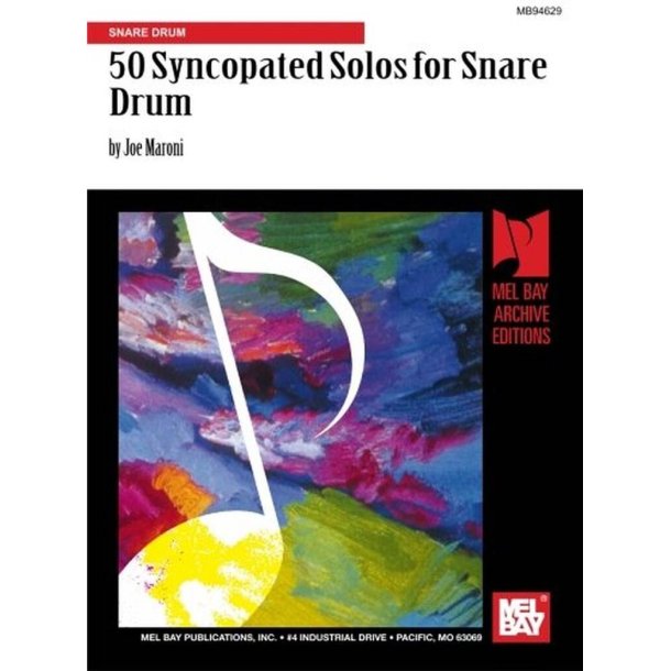 Syncopated Solos(50) Snare Drum