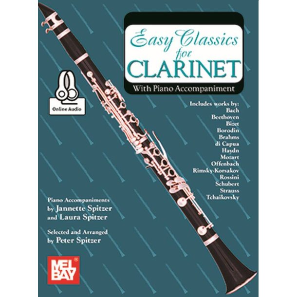 Easy Classics for Clarinet : With Piano Accompaniment