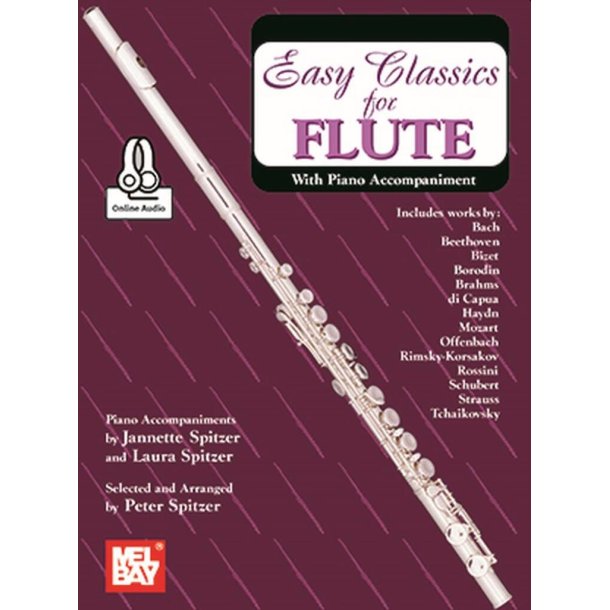 Easy Classics for Flute : With Piano Accompaniment