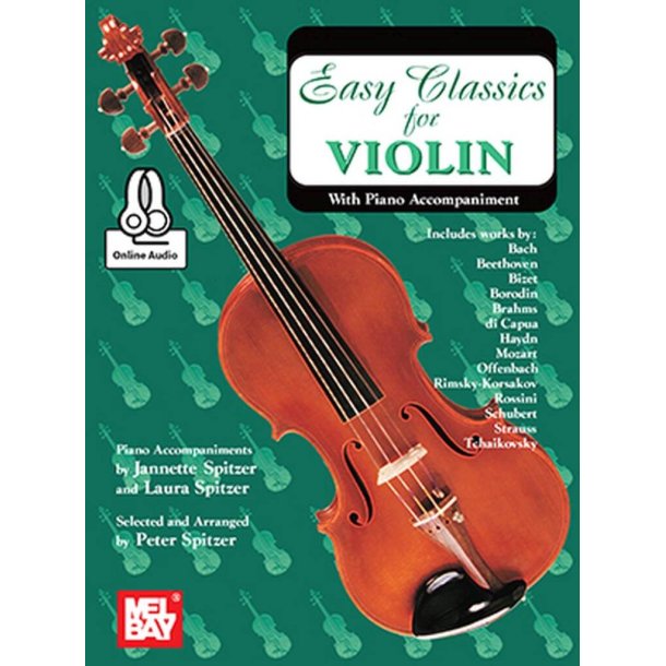 Easy Classics for Violin : With Piano Accompaniment