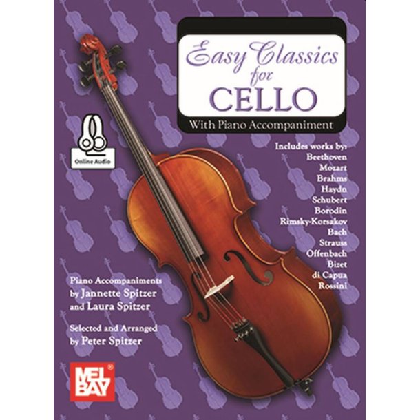 Easy Classics for Cello : With Piano Accompaniment
