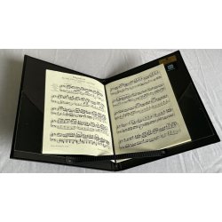 Porte-partition Prestige Noir : 32,5x24 cm