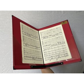 Porte-partition Prestige Rouge : 32,5x24 cm