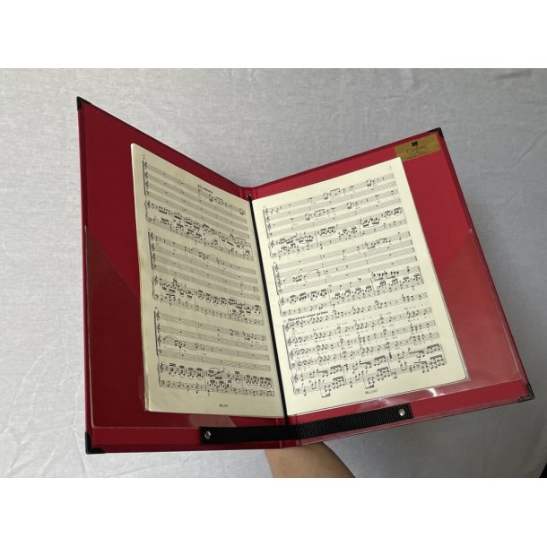 Porte-partition Prestige Rouge : 32,5x24 cm