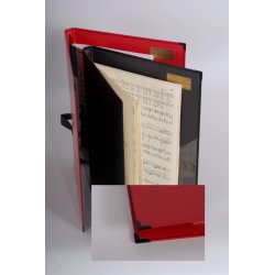 Porte-partition Prestige Rouge : 32,5x24 cm