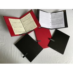 Porte-partition Prestige Rouge : 32,5x24 cm