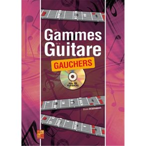 Les gammes de la guitare pour gauchers