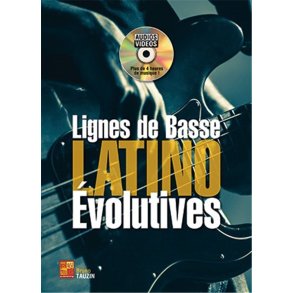 Lignes de basse latino évolutives