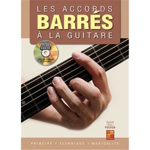 Les accords barrés à la guitare