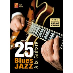 25 blues jazz à la guitare