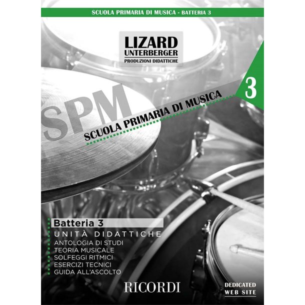 Batteria e percussioni vol. 3 (Unit&agrave; didattiche) : Lizard (collana SPM)