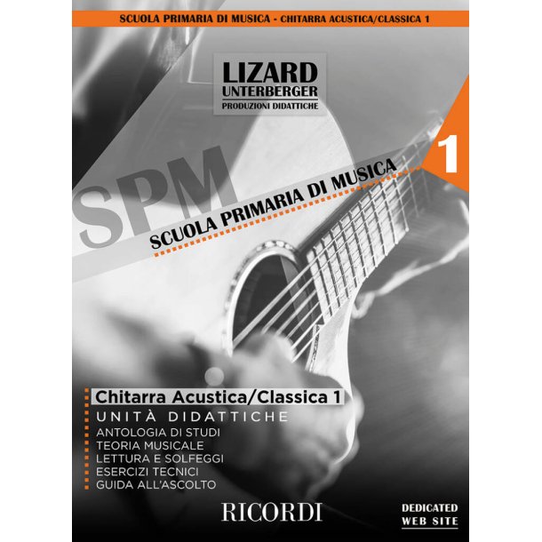 Chitarra acustica / classica vol. 1 : Lizard (collana SPM)
