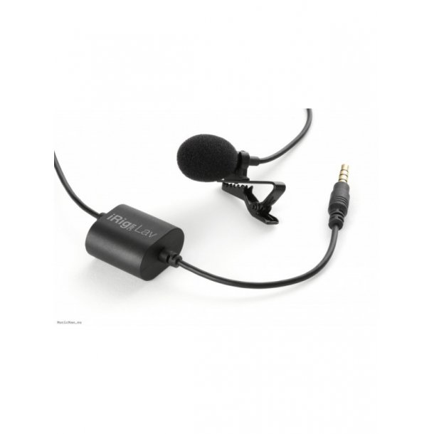 IK MULTIMEDIA IRIG MIC LAV MICROPHONE FOR MOBILE PHONE