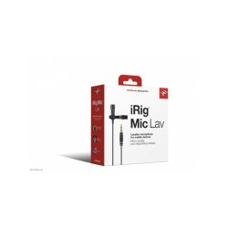 IK MULTIMEDIA IRIG MIC LAV MICROPHONE FOR MOBILE PHONE