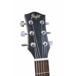 Akustisk Guitar m. cutaway og dreadnought style - FLIGHT D-155C NAT