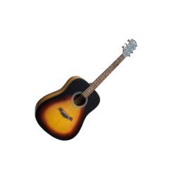 Akustisk Guitar dreadnought style - FLIGHT D-175 Sunburst