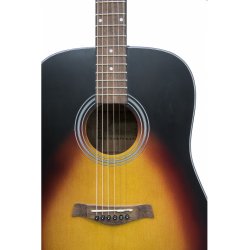 Akustisk Guitar dreadnought style - FLIGHT D-175 Sunburst