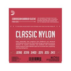 DADDARIO EJ27N Normal 29-45 Classical Guitar Strings