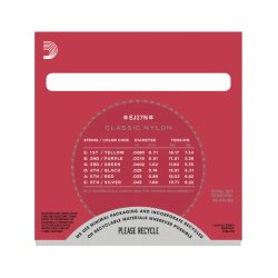 DADDARIO EJ27N Normal 29-45 Classical Guitar Strings