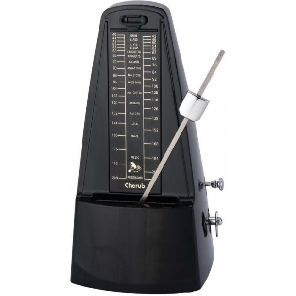 Mekanisk Metronome - CHERUB WSM-330B Sort