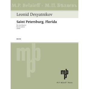Saint Petersburg, Florida : Barkarole fr 2 Klaviere