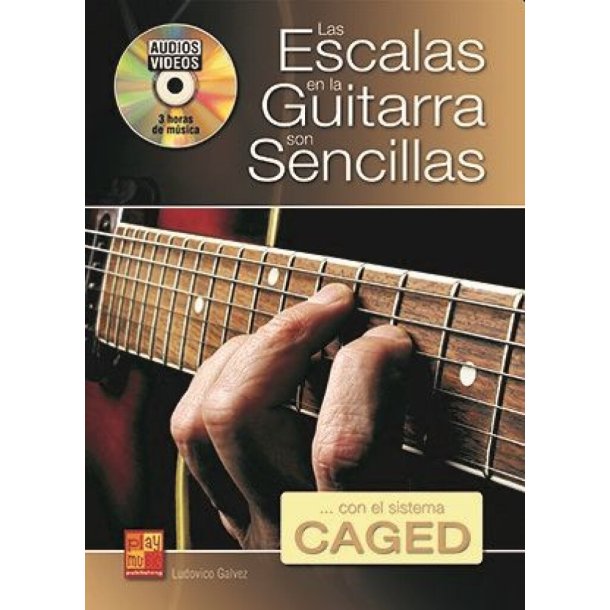Las escalas en la guitarra son sencillas CAGED