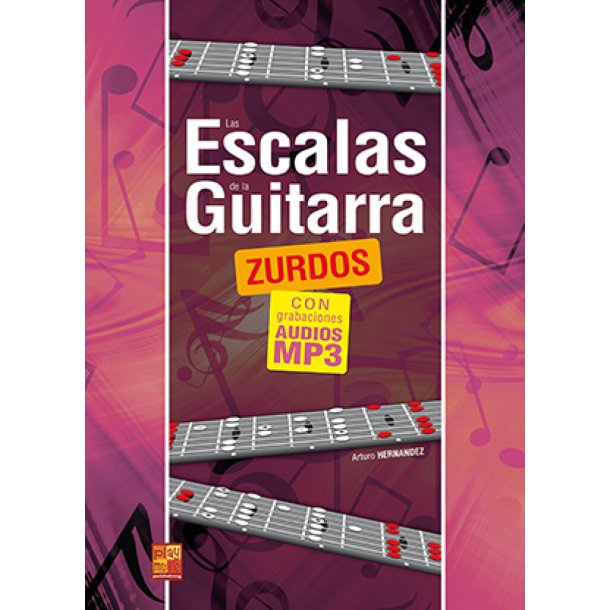 Las escalas de la guitarra para zurdos