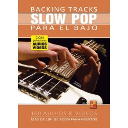 Backing tracks Slow Pop para el bajo