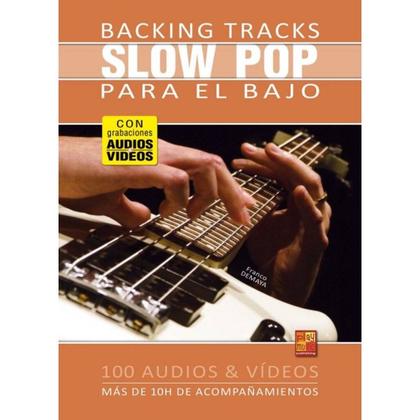 Backing tracks Slow Pop para el bajo