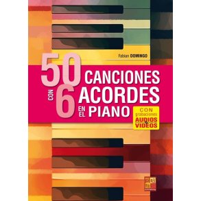 50 canciones con 6 acordes en el piano